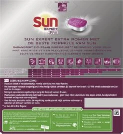 SUN® Sun Expert All-in 1 Vaatwastabletten - 60 Tabletten - Voordeelverpakking -Huishoudelijke Artikelen Winkel 1100x1200