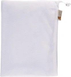 HappyBear | Wasnet | 45cm X 60cm | Afsluitbaar Trekkoord | Mesh Stof | Inhoud - 10-15 Wasbare Luiers -Huishoudelijke Artikelen Winkel 1107x1200
