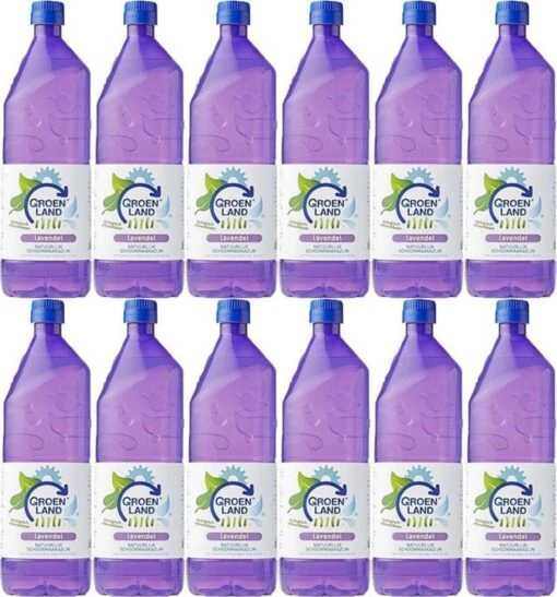 Schoonmaakazijn Groenland Lavendel 1 Liter - Doos A 12 Fles A 1 Liter