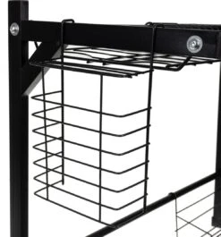 Afdruiprek Droger Zwart Voor Bestek Boven De Gootsteen 65 Cm X 29 Cm X 52 Cm -Huishoudelijke Artikelen Winkel 1119x1200 5