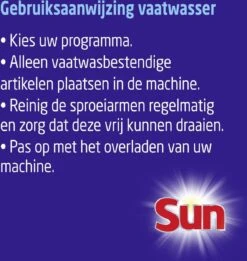 SUN® Sun Classic Normaal Vaatwaspoeder - 6 X 80 Wasbeurten - Voordeelverpakking -Huishoudelijke Artikelen Winkel 1137x1200 1