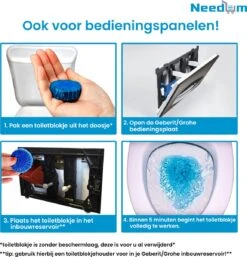 Needum Toiletblokjes Voor Inbouwreservoirs - WC Blokjes - Toiletblokken In Een Voordeelverpakking - 12 Stuks -Huishoudelijke Artikelen Winkel 1155x1200 9