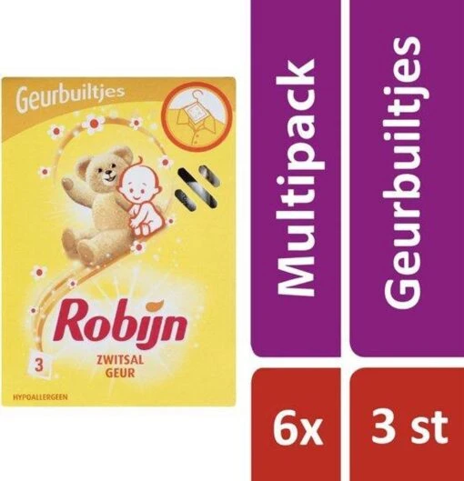 Robijn Geurbuiltje Zwitsal - 6 X 3 Stuks - Voordeelverpakking - Afbeelding 2