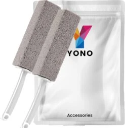 YONO Puimsteen Voor WC Schoonnmaken - Toilet Reiniging Ontkalken - Pumice Stone Toiletblok - 2 Stuks -Huishoudelijke Artikelen Winkel 1166x1200 4