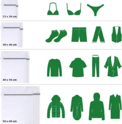 Merkloos Waszak 7x- Waszakken Voor Wasgoed- Laundry Bag- Incl. BH Waszakje Lingerie- Travel Organizer Bags-Set Van 7 -Huishoudelijke Artikelen Winkel 1178x1200