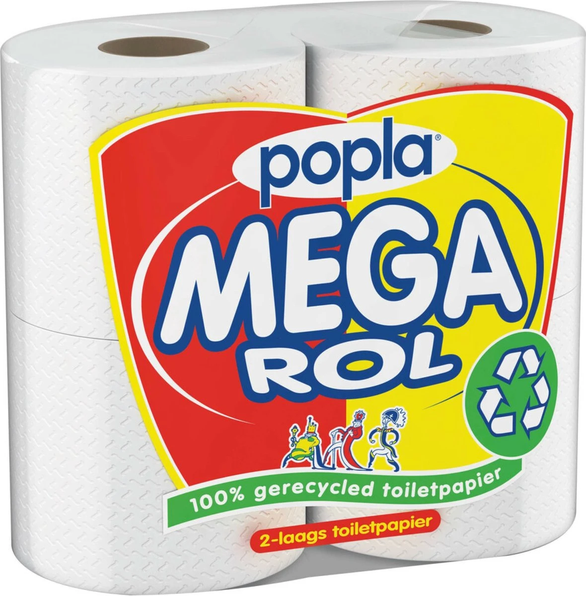 Popla Megarol Wc Papier - 24 Rollen - Afbeelding 2