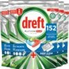 Dreft Platinum Plus All In One Vaatwastabletten - Deep Clean - Voordeelverpakking 4 X 38 Stuks