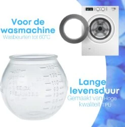 Doseerbol 2 Stuks - Wasbol - Wasbollen Voor Wasmiddel - Doseerdop - Wasbolletjes Voor Wasmachine - Doseerbol Wasmiddel Vloeibaar - Wasmiddel Bol - Wasbal -Huishoudelijke Artikelen Winkel 1184x1200
