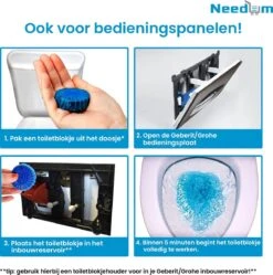 Needum ® Toiletblokjes Voor Inbouwreservoirs – WC-blokjes – Toiletblokken In Een Voordeelverpakking – 30 Stuks -Huishoudelijke Artikelen Winkel 1190x1200 16
