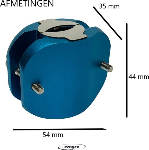 Magnetische Waterontharder 15.000 Gauss - Professionele Waterontharder Magneet - Waterontkalker Waterleiding - Blauw - Anti Kalk - Afbeelding 6