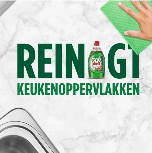 Dreft Platinum - Quickwash - Original - Vloeibaar Afwasmiddel - Voordeelverpakking 10 X 350 Ml - Afbeelding 6