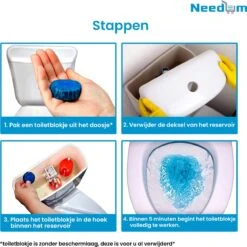 Needum Toiletblokjes Voor Inbouwreservoirs - WC Blokjes - Toiletblokken In Een Voordeelverpakking - 12 Stuks -Huishoudelijke Artikelen Winkel 1198x1200 35
