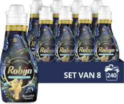 Robijn Collections Beautiful Mystery Wasverzachter - 8 X 30 Wasbeurten - Voordeelverpakking