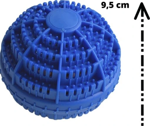 Merkloos V&P Wasbol Set Van 2 - Ecologische Wasbal - Keramische Balletjes - Duurzaam - Blauw - Wasmachine Reiniger - Wasmachine - Zonder Gebruik Van Wasmiddel - Afbeelding 4