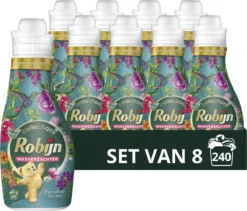Robijn Collections Paradise Secret Wasverzachter - 8 X 30 Wasbeurten - Voordeelverpakking