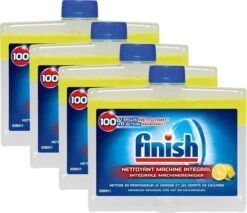 Finish Integrale Machinereiniger Citroen Vaatwasser - 4x 250 ML - Voordeelpak -Huishoudelijke Artikelen Winkel 1200x1036 2