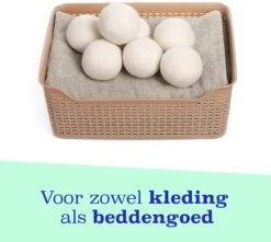 Casa Calma Drogerballen (6 Stuks) - Inclusief Opbergzakje - 100% Natuurlijk Schapenwol - Droger Ballen - Zero Waste Wasverzachter Bollen - Energiebesparend Drogen Met Droogbollen - Dryer Balls - Diervriendelijk & Milieuvriendelijk - Energie Besparen -Huishoudelijke Artikelen Winkel 1200x1075