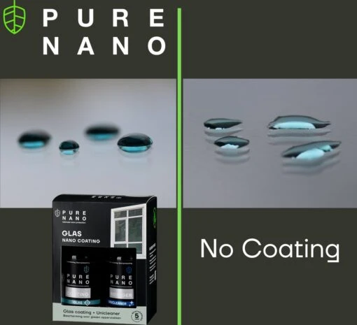 PURE NANO Glas - Nano Coating Voor 5 Jaar Heldere Ramen Met Minder Schoonmaakwerk - 250 Ml - Afbeelding 3