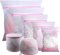 Merkloos Waszakken Set Van 7 Voor Wasgoed - Waszakje Lingerie - Waszak Bh - Wasnet Groot