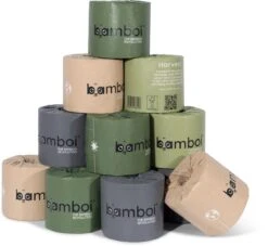 Bamboi - Bamboe WC Papier - 48 MAXI Rollen - Heerlijk Zacht 3-laags -Huishoudelijke Artikelen Winkel 1200x1104 2