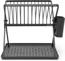 Brabantia SinkSide Afdruiprek - Inklapbaar - Compact - Dark Grey -Huishoudelijke Artikelen Winkel 1200x1122 1