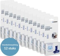 Geberit DuoFresh Sticks - 96 Stuks - Voordeelverpakking - Toilet/WC Blokjes Inbouwreservoir -Huishoudelijke Artikelen Winkel 1200x1125 4