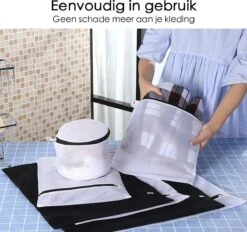Merkloos Waszakken - Wasnetten - Bescherm Je Wasgoed En Wasmachine - Packing Cubes - Travel Organizer - 7 Stuks -Huishoudelijke Artikelen Winkel 1200x1128 3