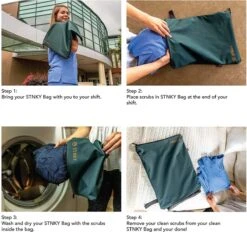 STNKY Pro Edition - Wasbare Sport, Reis- En Wastas - Groen - 13 Liter - Geurloos -Huishoudelijke Artikelen Winkel 1200x1129 4