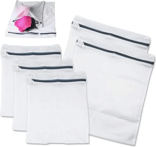 3BMT Waszakken Voor Wasgoed - Lingerie Waszak Set Van 3 Stuks - S / L / XL - Afbeelding 4