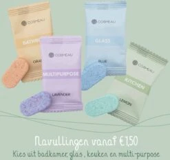 Cosmeau Schoonmaakmiddel Tabletten Cleaning Tabs Schoonmaak Tabs - Keukenreiniger - Badkamerreiniger Sanitair- Glasreiniger -Huishoudelijke Artikelen Winkel 1200x1132 6