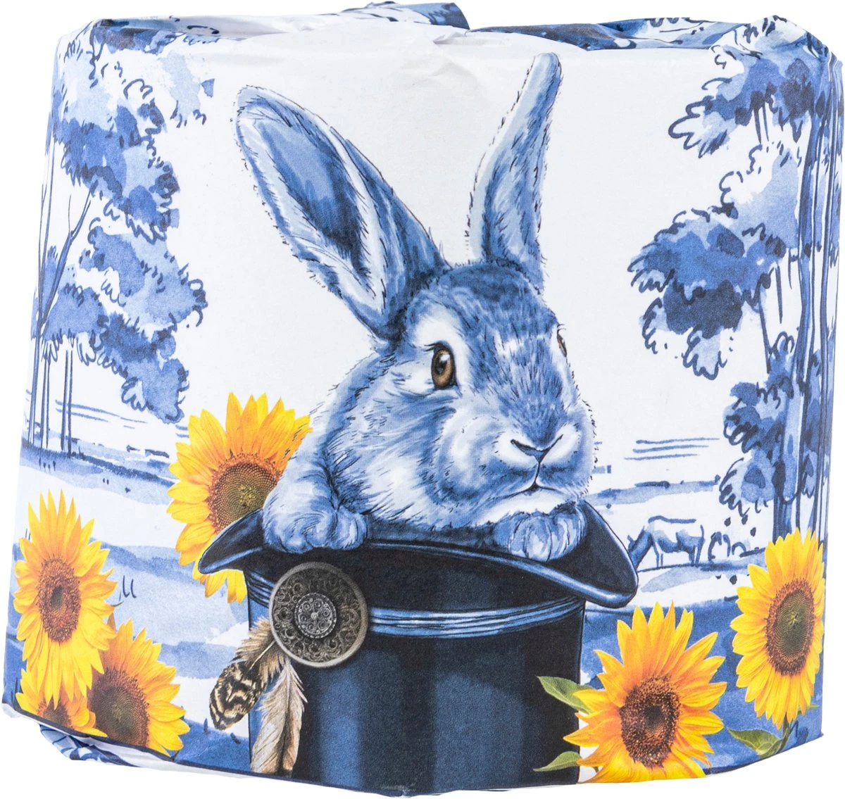 The Good Roll - WC Papier - 24 Stuks - 250 Vellen - 3 Laags - Heinen Delfts Blauw - Afbeelding 5