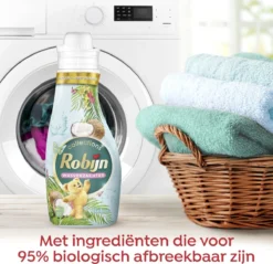 Robijn Collections Kokos Wasverzachter - 4 X 30 Wasbeurten - Voordeelverpakking -Huishoudelijke Artikelen Winkel 1200x1159 4
