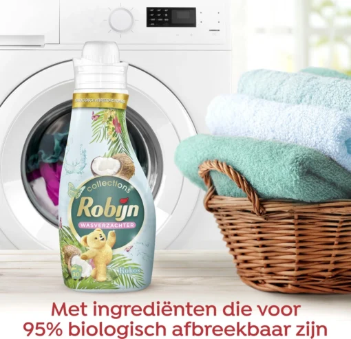 Robijn Collections Kokos Wasverzachter - 4 X 30 Wasbeurten - Voordeelverpakking - Afbeelding 4