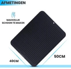 Bangosa Afdruipmat - Vaat Afwas Droogmat - Siliconen 50 X 40 -Huishoudelijke Artikelen Winkel 1200x1161 17