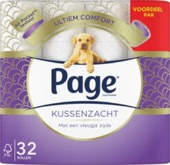 Page Toiletpapier - 32 Rollen - Kussenzacht Wc Papier (3-laags) - Voordeelverpakking -Huishoudelijke Artikelen Winkel 1200x1167 9