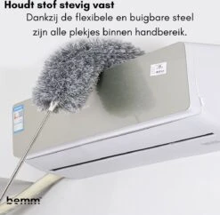 Plumeau - 280 Cm - Uitschuifbaar - Ragebol - Wasbaar - 360° - Flexibel -Huishoudelijke Artikelen Winkel 1200x1174 9