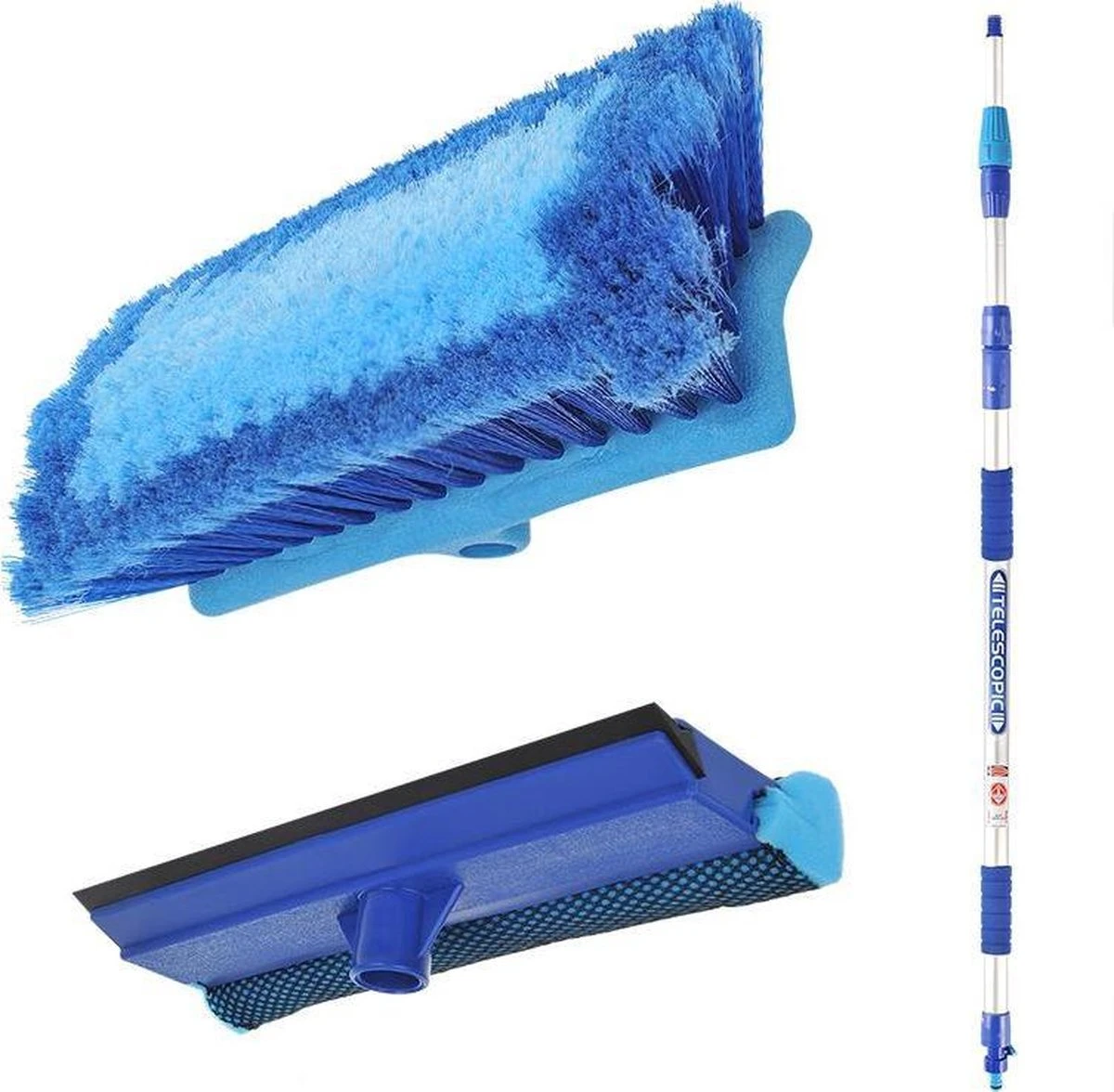 PROPLUS Pro Plus Wasborstel - Heavy Duty - Telescopische Steel - Uitschuifbaar Tot 3 Meter - Afbeelding 13