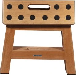 PUHLMANN - Inklapbare Kruk, JAMES, Hout, 23 Cm Hoog, Max 150 Kilo -Huishoudelijke Artikelen Winkel 1200x1178 9