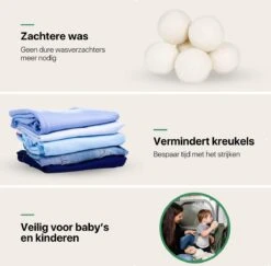 Tenify 6 XL Drogerballen + Extra Lavendel Olie - Wasbollen - Duurzaam - Schaapswol - Wasverzachter - Wasdrogerballen - Herbruikbare Droogballen - Energie Besparen -Huishoudelijke Artikelen Winkel 1200x1179 2