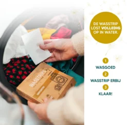 Wasmiddeldoekjes - Ongeparfumeerd Wasstrips 128 Wasbeurten – Wasmiddel Wasdoekjes - Natuurlijke Wasverzachter – Vegan – Zero Waste -Huishoudelijke Artikelen Winkel 1200x1187