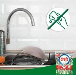 Dreft Platinum Plus All In One Fresh Herbal Breeze - 90 Vaatwascapsules -Huishoudelijke Artikelen Winkel 1200x1197 20