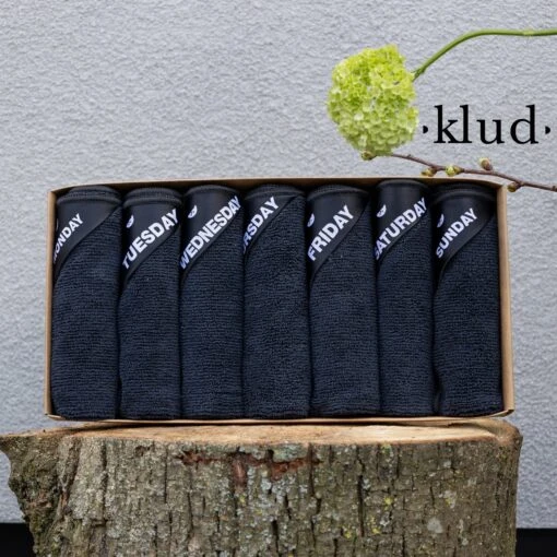 Klud Vaatdoekset 7 Stuks Zwart