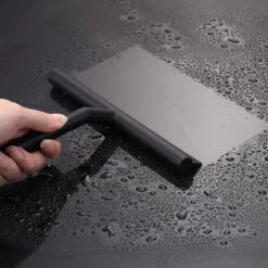 ATV PERFECTUM Douchewisser Zwart Met Ophangsysteem - Raamwisser- Trekker Douche - Silicone - 21cm X 16cm - Badkamer Accessoires - Douchewisser -Huishoudelijke Artikelen Winkel 1200x1200 1362
