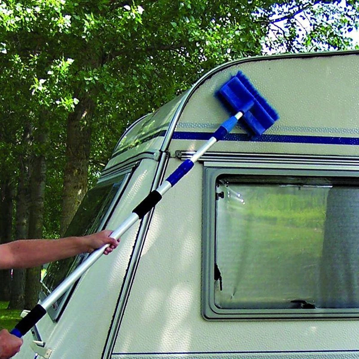 PROPLUS Pro Plus Wasborstel - Heavy Duty - Telescopische Steel - Uitschuifbaar Tot 3 Meter - Afbeelding 8