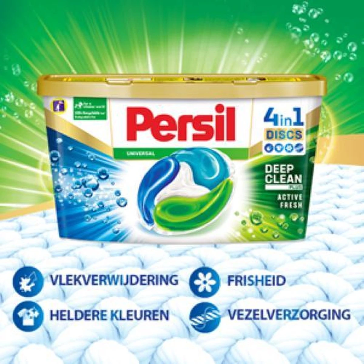 Persil® Persil 4in1 Discs Universal Wascapsules - Wasmiddel Capsules - Voordeelverpakking - 6 X 28 Wasbeurten - Afbeelding 11