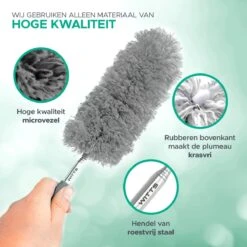 WITTS Telescopische Plumeau - Ragebol – Uitschuifbaar - Grijs -Huishoudelijke Artikelen Winkel 1200x1200 1664