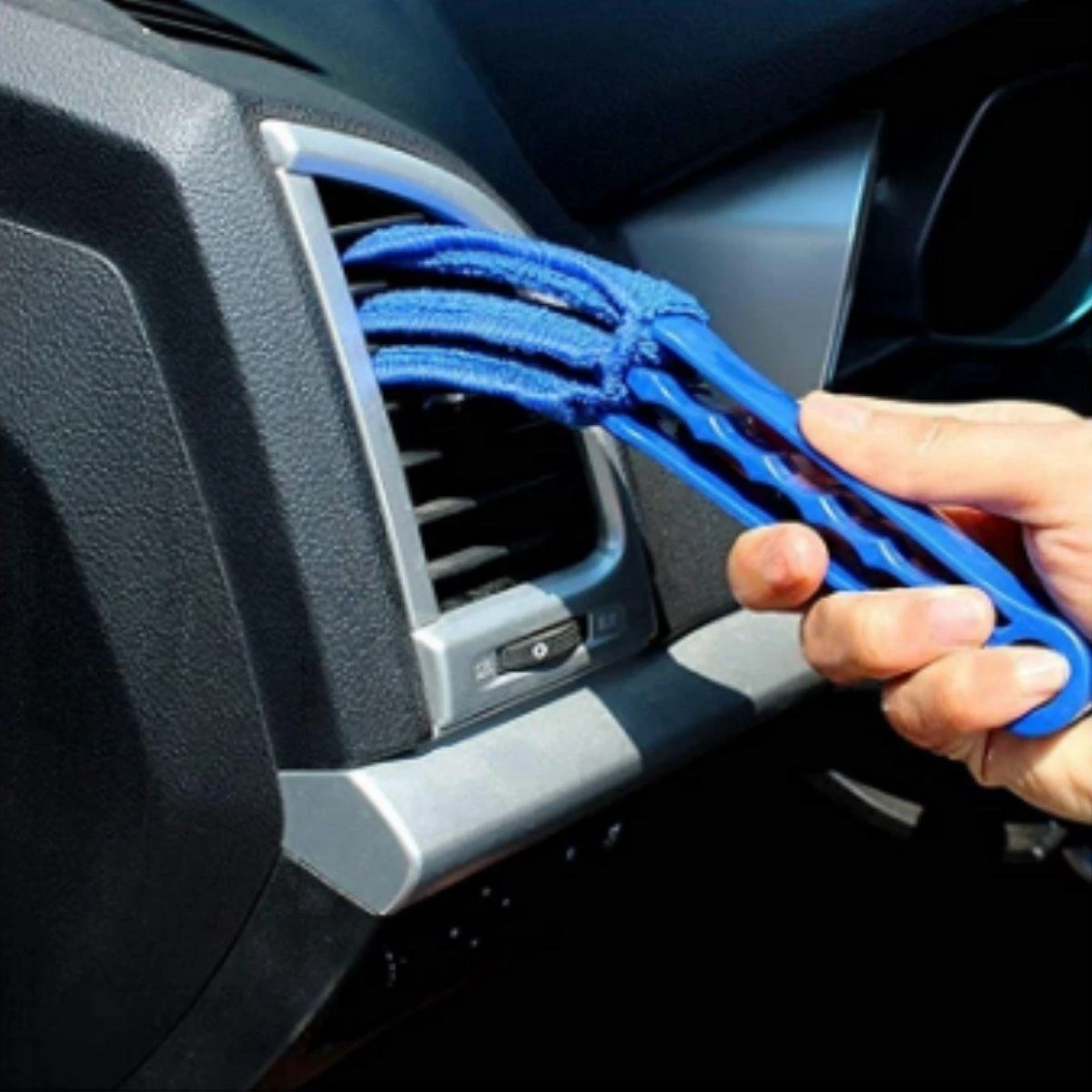 Merkloos Luxaflex Reiniger - Jaloezie Reiniger - Lamellen Reiniger - Plumeau - Jaloezie Stoffer - Luxaflex Borstel - Jaloezie Borstel - Stofvrij - Afbeelding 4