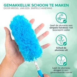 WITTS Telescopische Plumeau Met Telescoopsteel - 60 Tot 140 Cm - Uitschuifbaar - Blauw -Huishoudelijke Artikelen Winkel 1200x1200 1718