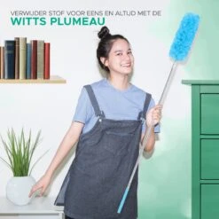 WITTS Telescopische Plumeau Met Telescoopsteel - 60 Tot 140 Cm - Uitschuifbaar - Blauw -Huishoudelijke Artikelen Winkel 1200x1200 1721