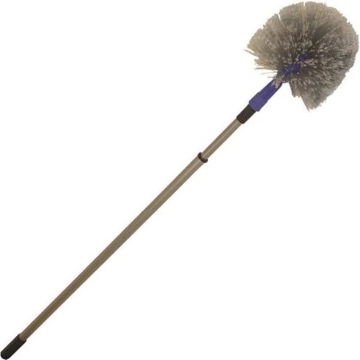 Merkloos Ragebol Met Telescoopsteel 155 Cm - Plumeaus - Huishoudartikelen - Schoonmaken - Spinnenrager - Afbeelding 4